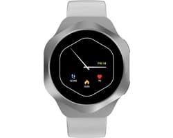 Canyon Hexagon 88 - Smartwatch - Bluetooth Gesprekken - AMOLED Scherm - Zilver
