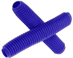 Een set stofkappen geschikt voor de schokdempers van de geschikt voorvork van een motorfiets, geschikt voor Suzuki RM125 DR250 DRZ400 400 blauwe modellen.
