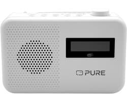 Pure Elan One² DAB+ draagbare radio met Bluetooth, Wit