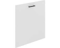 Vaatwasmachinedeur - Geruite Deur - Keuken Upgrade - Melamine Spaanplaat - 60x70cm - Wit