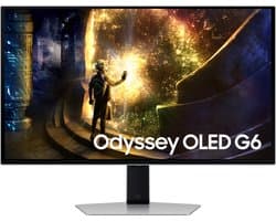 Samsung Odyssey G6 LS27DG612SUXEN - QHD OLED Gaming Monitor - 240Hz - 27 Inch