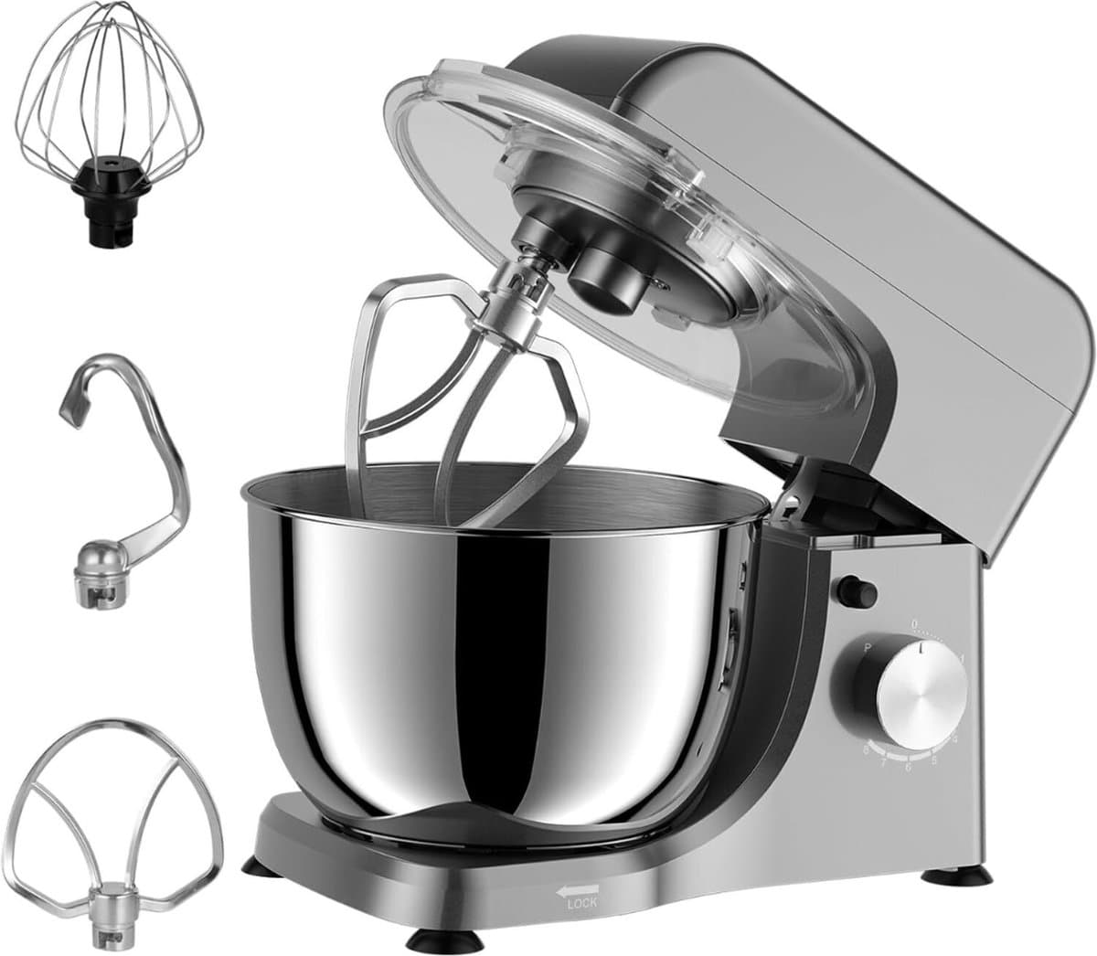 Lexium Deegmachine - Kneedmachine - Deegmixer - Keukenmixer - Keukenmachine — afbeelding 1