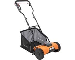 Accu Grasmaaier - Elektrische Duwmaaier - Gazon Onderhoud - Spindelmaaier Principe - 38 cm Maaibreedte