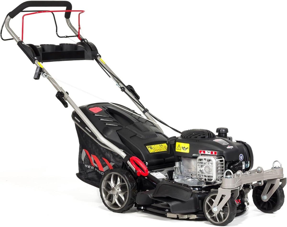 Benzine Grasmaaier met Briggs & Stratton Motor 125cc - 42 cm Maaibreedte en Opvangbak — afbeelding 1