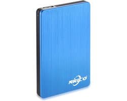 Draagbare Externe Harde Schijf 500GB USB 3.0 Opslag voor PC, Mac, PS4 - Blauw
