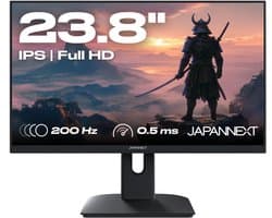 JAPANNEXT Gaming Monitor 23.8" IPS Full HD (1920x1080) 200Hz 0.5ms | JN-I238FHD200F