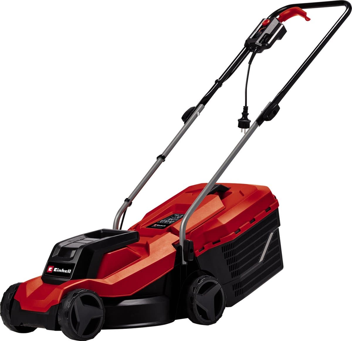 Einhell Elektrische Grasmaaier GC-EM 1000/32 - 1000 W - Maaibreedte: 32 cm - 30 L opvangbak - Aanbevolen gazonoppervlakte: tot 300 m² - Maaihoogte: 30-70 mm — afbeelding 1