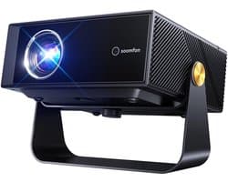 Beamer – Full HD 1080P – 4K Ondersteuning – WiFi en Bluetooth – Automatische Focus – 500 ISO Lumen