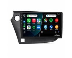 Navibop Autoradio geschikt voor Honda Insight - Draadloos Apple CarPlay & Android Auto - 9 inch touchscreen - Android 15 - 2GB/64GB - Navigatie - Bluetooth - DAB+ ready - 2 din
