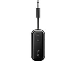Twelve South AirFly SE – Geniet van in-flight entertainment – Verbind 1 of 2 hoofdtelefoons via Bluetooth – 25+ uur batterijduur - Zwart