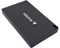 Externe SSD - Mini Opslag - Bestanden Overzetten - Robuuste Metalen Behuizing - 1TB - Zwart