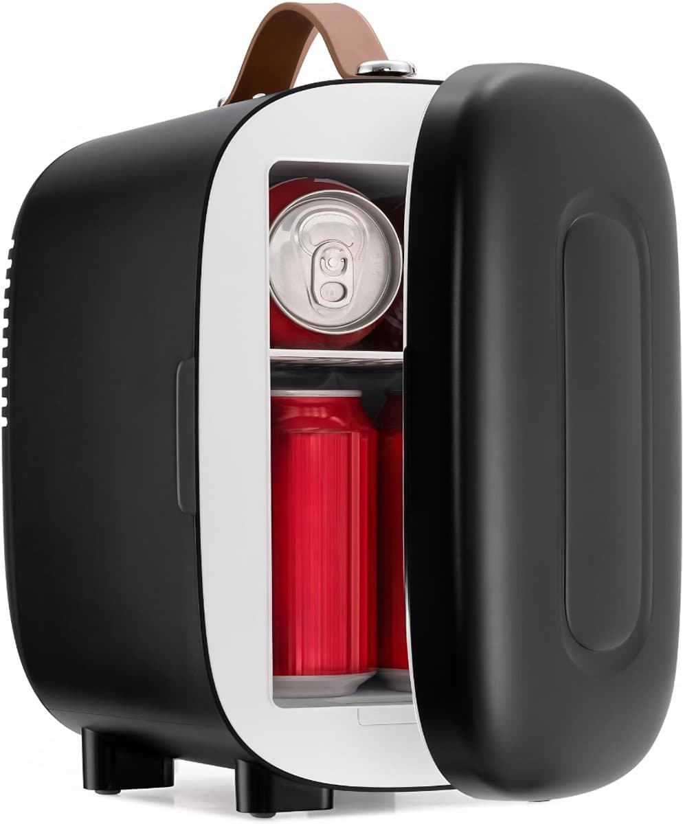 SP® Mini Koelkast - 4L Capaciteit - Minibar - Skincare Koelkast - Zwart - 29cm x 21cm x 30cm — afbeelding 1