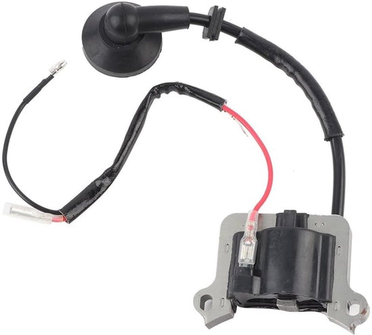Ontstekingcoil voor Grasmaaier - Geschikt voor Borstelsnijder 48 Motor - Staallegering + ABS - Lengte 62mm - Verhoogt Ontstekingsenergie - Inclusief 1 Ontstekingcoil - Ontstekingsspoel — afbeelding 1