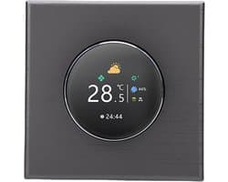 Slimme Thermostaatknoppen - Temperatuurregelaar WiFi - Comfort Thuis - Helder TFT-scherm - 16A - Wit