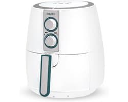 Olievrije Friteuse - Heteluchtfriteuse Airfryer - Gezond Frituren - Afneembare Onderdelen - 25 Liter - Wit/Groen