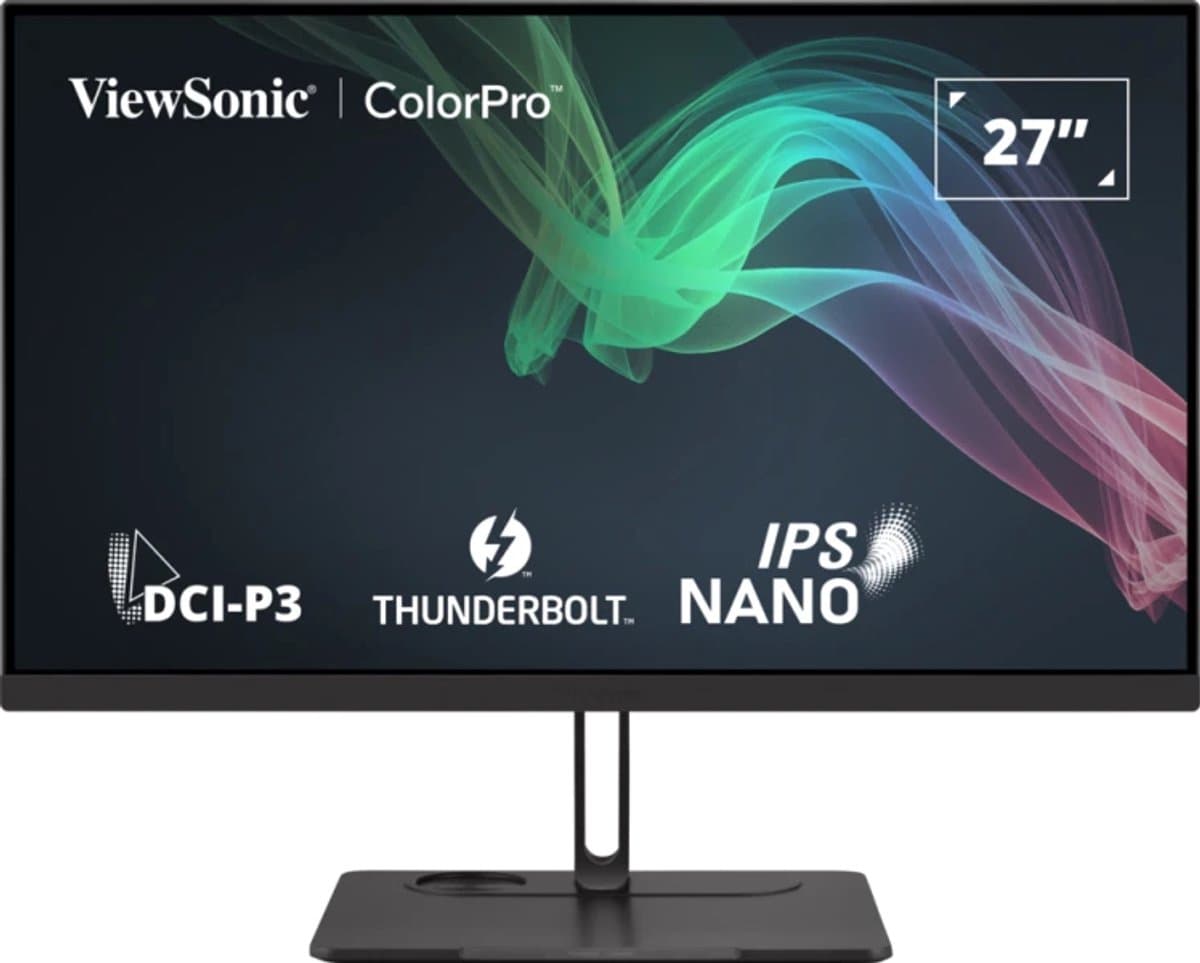 Viewsonic VP Series VP2776T-4K computer monitor 68,6 cm (27") 3840 x 2160 Pixels 4K Ultra HD LED Zwart — afbeelding 1