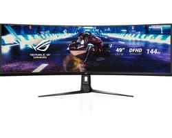 ROG Strix XG49VQ Super Ultra-Wide HDR Gaming Monitor - 4ms - 144Hz