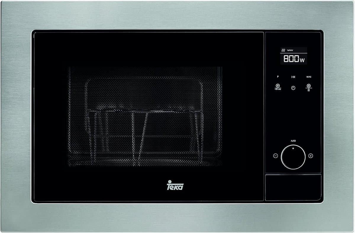 Combimagnetron met Grill - Compacte Oven Magnetron - Snel Eten Bereiden - Gelijkmatige Grill Resultaten - 20 Liter - Roestvrij Staal — afbeelding 1