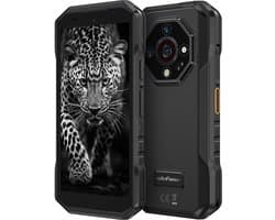 Ulefone Armor X32 Rugged Smartphone – 5.65" 90Hz – Gorilla Glass 5 – 48MP Camera + 20MP Nachtzicht – 5500mAh – 12GB (6+6) 128GB – Helio G91 – IP68/IP69K & MIL-STD-810H Robuust – Vinger Scan – NFC – Dual SIM – Zwart – Krachtige Zaklamp – Android 14