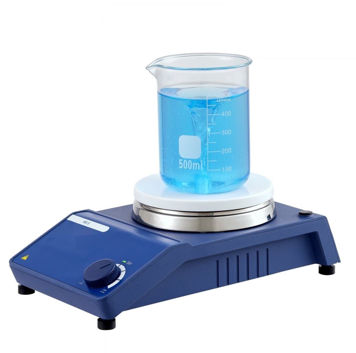Magneetroerder - Magnetische Roerplaat Set - Snelheid 0-1500 rpm - Traploos Instelbaar - Capaciteit 20 l - Inclusief Roerstaaf — afbeelding 1