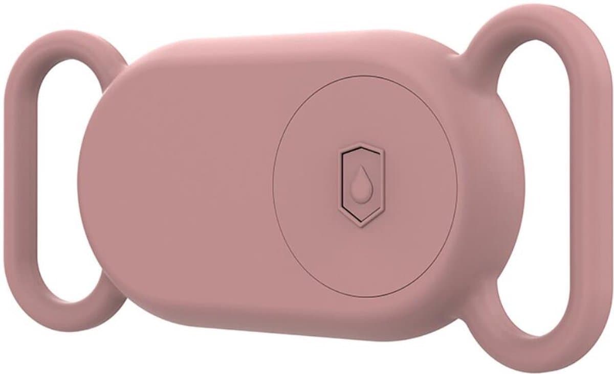 Go Go Gadget - Siliconen case - Geschikt voor Samsung Galaxy SmartTag2 - Huisdier case - Halsbanden tracker - Roze — afbeelding 1