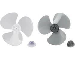 Vervangend Ventilatorblad 30,5 cm - Kunststof 3 Bladeren voor Staande en Bureauventilators