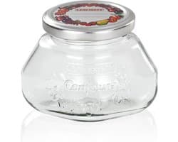 Leifheit inmaak glas 1/4 ltr 6 stuks