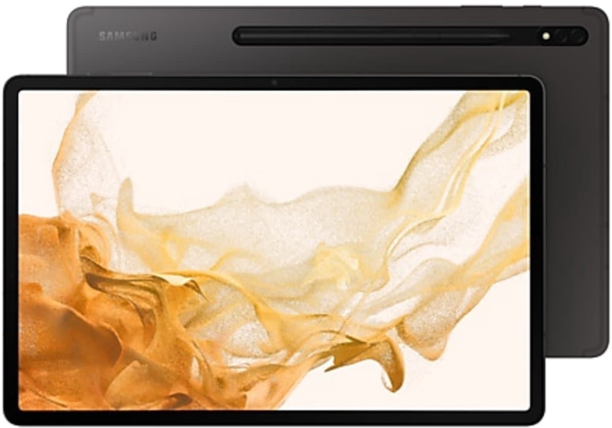 Samsung Galaxy Tab S8+ X806B 5G 512GB graphite Android 12.0 Tablet Snapdragon 31,5 cm (12.4") 16 GB Wi-Fi 6E (802.11ax) Grafiet — afbeelding 1