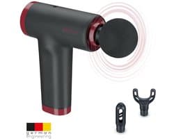 Beurer MG 89 CompactPower Limited Edition 25 Professionele Massage Gun – Diepe Spiermassage – 10 mm Slagdiepte – 5 Snelheden – 3 Opzetstukken – USB-C – Stil – Spierherstel & Ontspanning – 3 Jaar Garantie