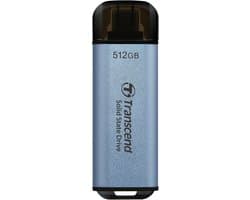 Externe SSD - Draagbare Opslag - Bestanden Overzetten - Hoge Snelheid - 512 GB - Blauw