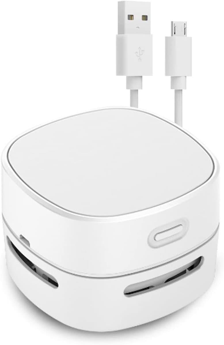 Draadloze USB Oplaadbare Handstofzuiger voor Bureau, Auto en Thuisgebruik — afbeelding 1