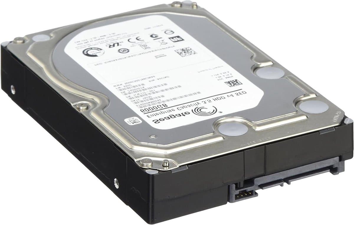 Interne Harde Schijf - Opslagstation Schijf - Data Opslag Uitbreiden - Hoge Betrouwbaarheid - 6 TB - Zilver — afbeelding 1