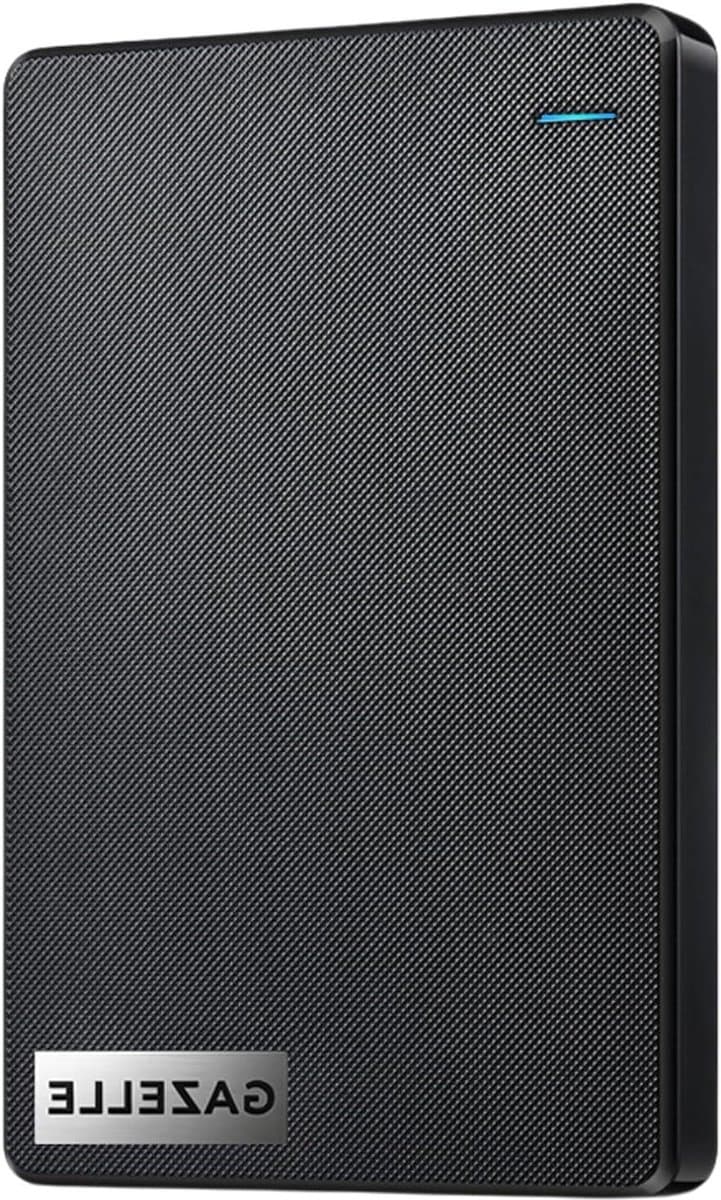 Externe Harde Schijf - Draagbare Opslag - Bestanden Opslaan - Dubbele Interface - 1 TB - Zwart — afbeelding 1