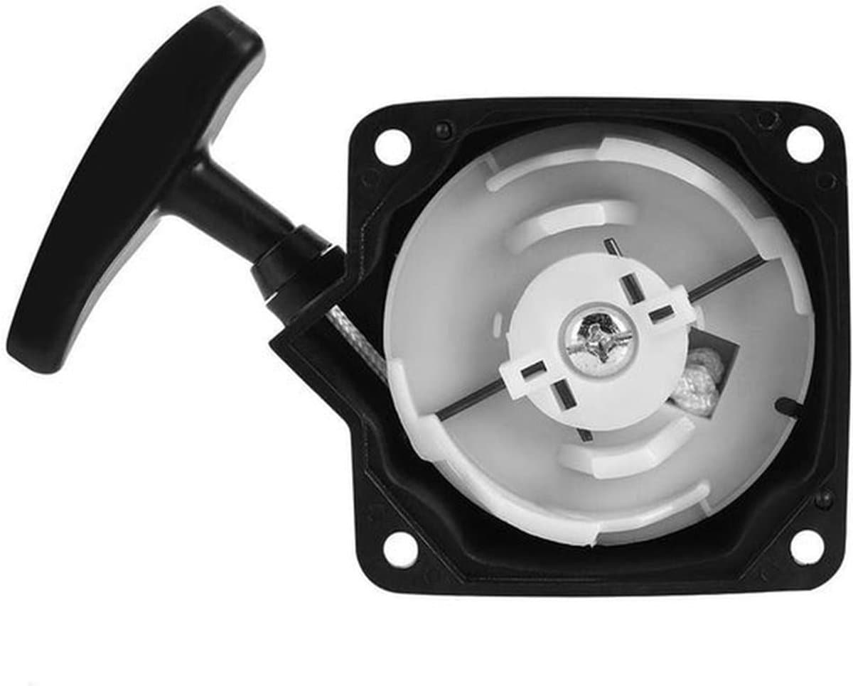 Grasmaaier Trekstarter - Starter Touw - Grasmaaier Onderhoud - Eenvoudige Installatie - Standaard - Zwart — afbeelding 1