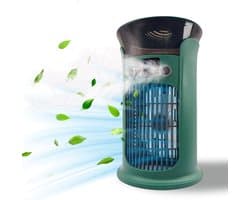 Draagbare airconditioning-ventilator, USB-aangedreven luchtkoeler, luchtbevochtiger, persoonlijke mini-luchtkoeler, ultra-stille koelventilator voor familie, reizen