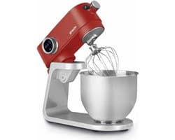 Keukenmachine - Mixer Standmixer - Bakken en Koken - Krachtige Motor - 5 Liter - Mat Rood