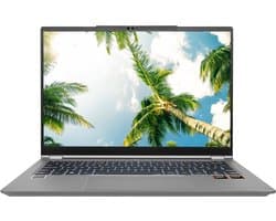SKIKK Green 7 AMD - 14 inch aluminium laptop met AMD Ryzen AI 7 350, 16GB DDR5, 1TB SSD, Radeon 860M, 3K 120Hz-scherm, WiFi 6E en USB-C-opladen.