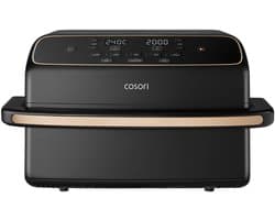 Cosori Twinfry Compact - Keramische anti-aanbaklaag - Heteluchtfriteuse 8.6 liter - Boven- en Onderwarmte
