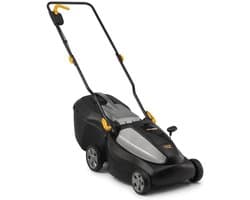 Accugrasmaaier 38 cm met 40 Liter Opvangbak en Lithium-Ion Accu