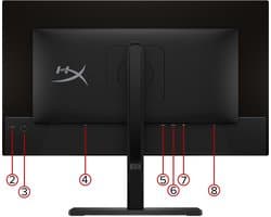 HyperX OMEN OLED 27q Gaming Monitor - 27 Inch QHD - 240Hz - QD-OLED - 0,03ms - NVIDIA G-SYNC