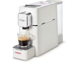 Espressomachine voor E.S.E. Pads 44 mm – 19 Bar Pompdruk, 0,85L Tank, Wit