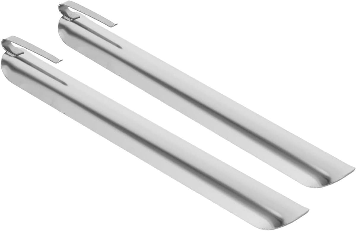 Kruimelveger 2 stuks - Broodkruimelreiniger Tafelreiniger - Tafels Schoonmaken - Roestvrij staal 304 - 15.5 cm - Zilver — afbeelding 1