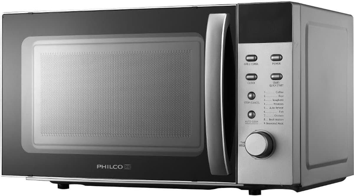 Magnetron Oven - Keuken Apparaat - Snel Eten - 700 Watt Vermogen - 20 Liter - Zilver — afbeelding 1