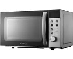 Magnetron Oven - Keuken Apparaat - Snel Eten - 700 Watt Vermogen - 20 Liter - Zilver