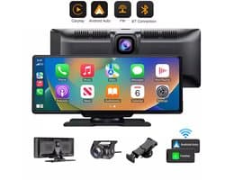 Mura Dashcam - Carplay - Android Auto - Achteruitrijcamera - Touchscreen - 4K - Bluethooth - Voice Control - 238 × 90 mm