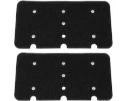 2 stuks droger warmtewisselaarfilter 49121003 0180300104 Compatibel met Haier Compatibel met Candy, 25x13cm