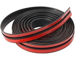 Micaplaat - 6 Stuks Universele Mica Platen - Magnetron Accessoires - Rubber Afdichtstrip - Zelfklevende Afdichting - Hoogwaardig Materiaal - Rubberen Afdichtstrip
