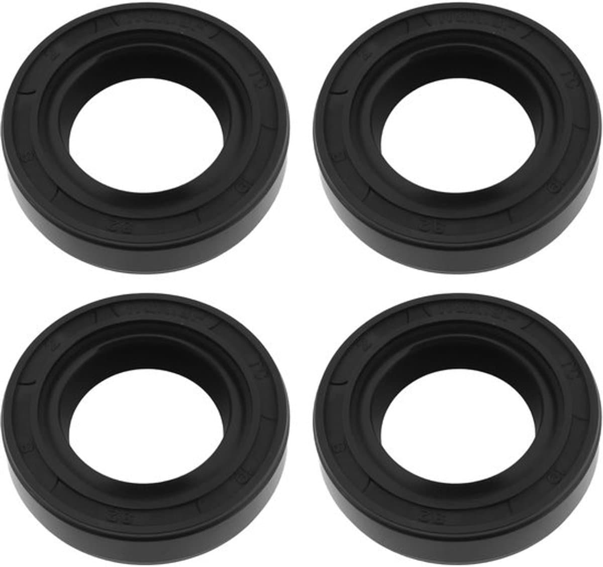 Dailygoods- Asolie-afdichting 19x32x8mm - 4 Stuks - Compatibel met — afbeelding 1