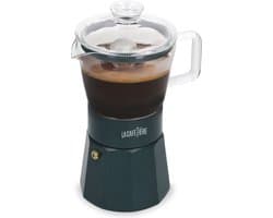 Espresso Maker, 6 Cups, 0.29 L, RVS, Glas, Groen - La Cafetière | Verona