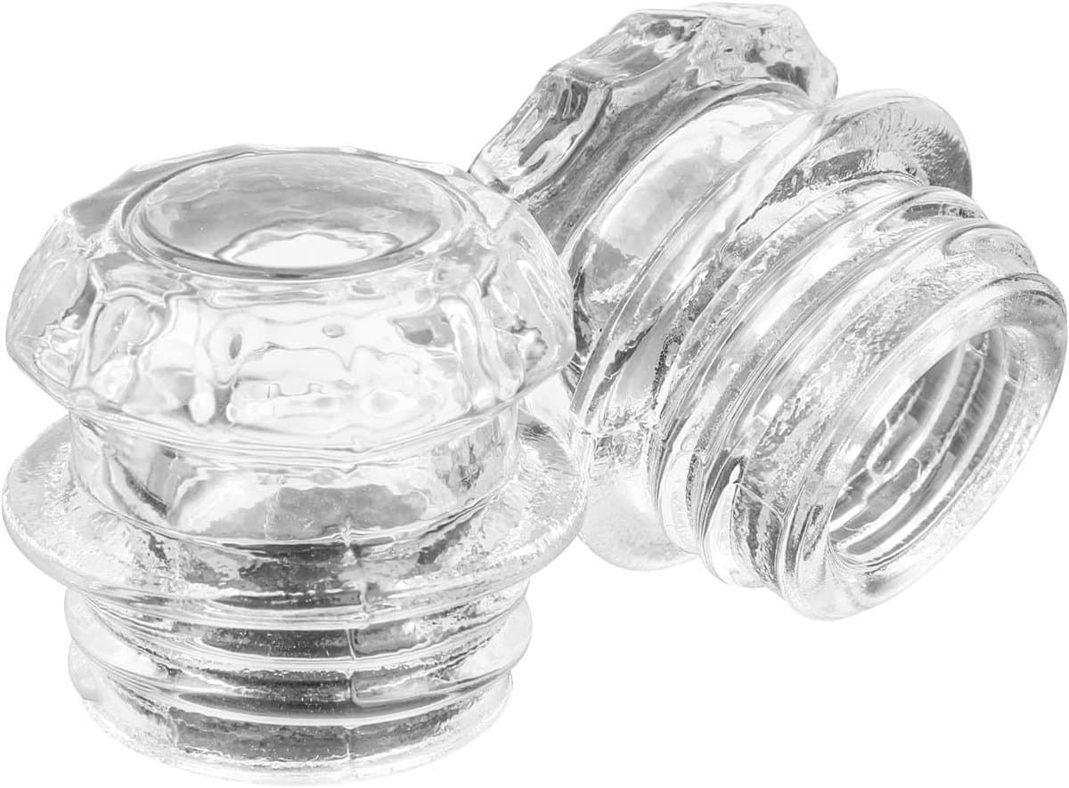 Glazen Bovenkant Percolator - Vervangende Onderdelen met Knop - Koffiepot Accessoires — afbeelding 1